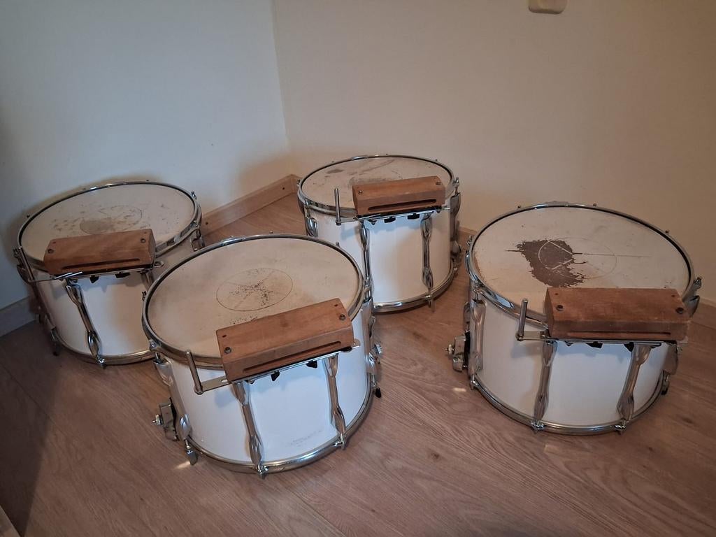 Premier Snare- en Tenordrums, Muziek en Instrumenten, Drumstellen en Slagwerk, Ophalen, Gebruikt, Premier