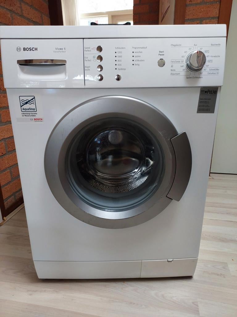 Bosch Maxx 6 Varioperfect Wasmachine - Zo Goed Als Nieuw!, Witgoed en Apparatuur, Wasmachines, Minder dan 85 cm, Zo goed als nieuw