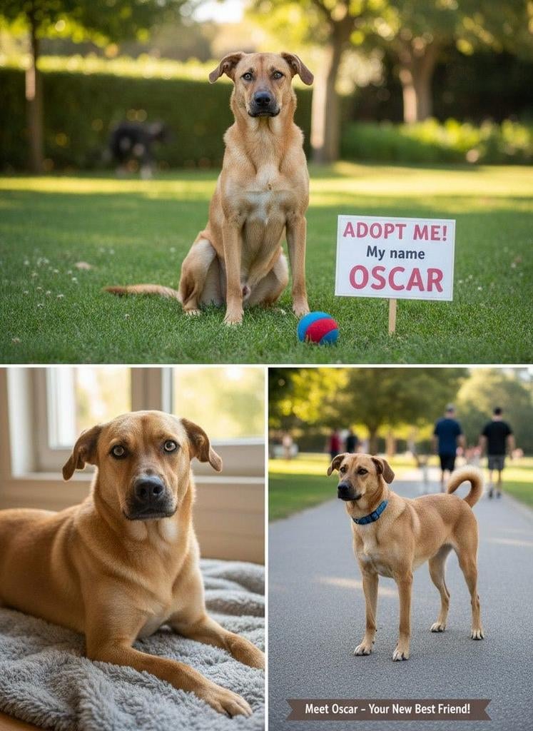 Lieve Oscar verblijft in Cyprus, Dieren en Toebehoren, Honden | Niet-rashonden, Groot, Reu, Handelaar, Eén hond, Buitenland, 1 tot 2 jaar