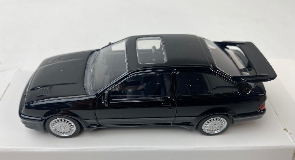 JSN Norev 1:43 Ford Sierra RS Cosworth 1986 Black Jet-car, Hobby en Vrije tijd, Modelauto's | 1:43, -, Norev, Ophalen of Verzenden