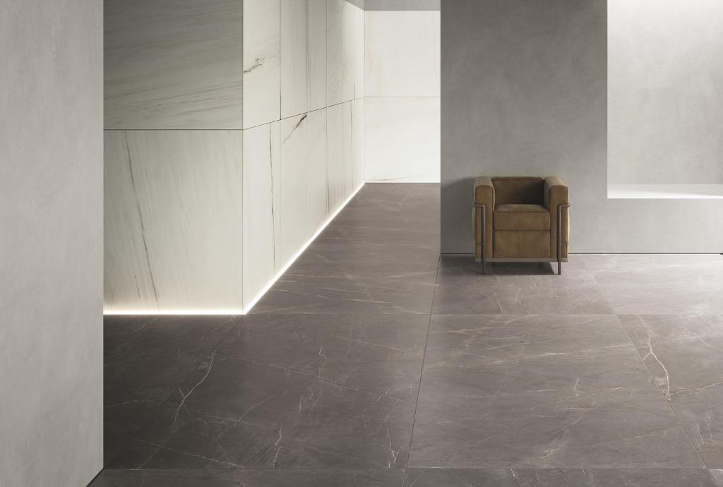 Tegels Marmerlook  Armani Bronze 1198x598x9mm matt, 60 cm of meer, Nieuw, Ophalen of Verzenden, 10 m² of meer