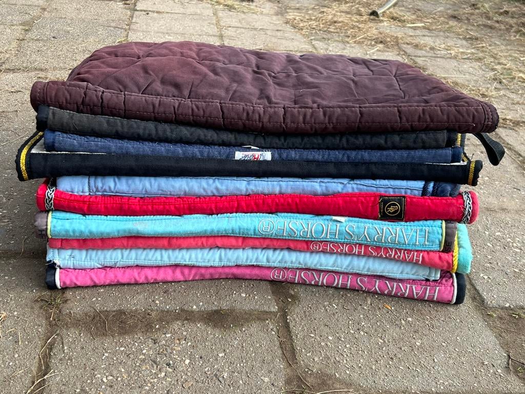 Dressuur dekjes complete set 10, Dieren en Toebehoren, Ophalen of Verzenden, Zo goed als nieuw, Dressuur