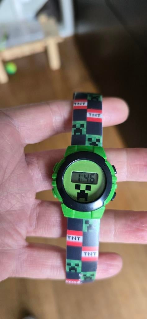 Minecraft horloge, Ophalen of Verzenden, Jongen of Meisje