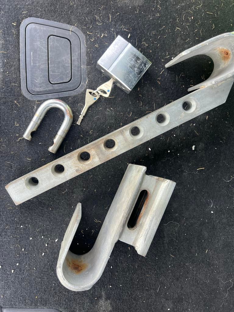 Abloy 358 Hangslot Klasse 5 CEN - Container Slot, Ophalen of Verzenden, Gebruikt