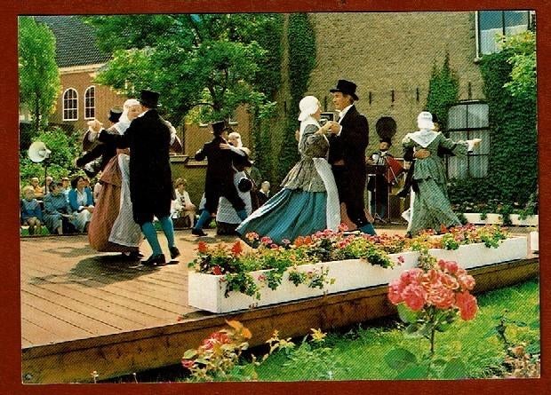 Friesland - Friese Klederdracht - Volksdansen - Ong., Ophalen of Verzenden, 1960 tot 1980, Ongelopen, Friesland