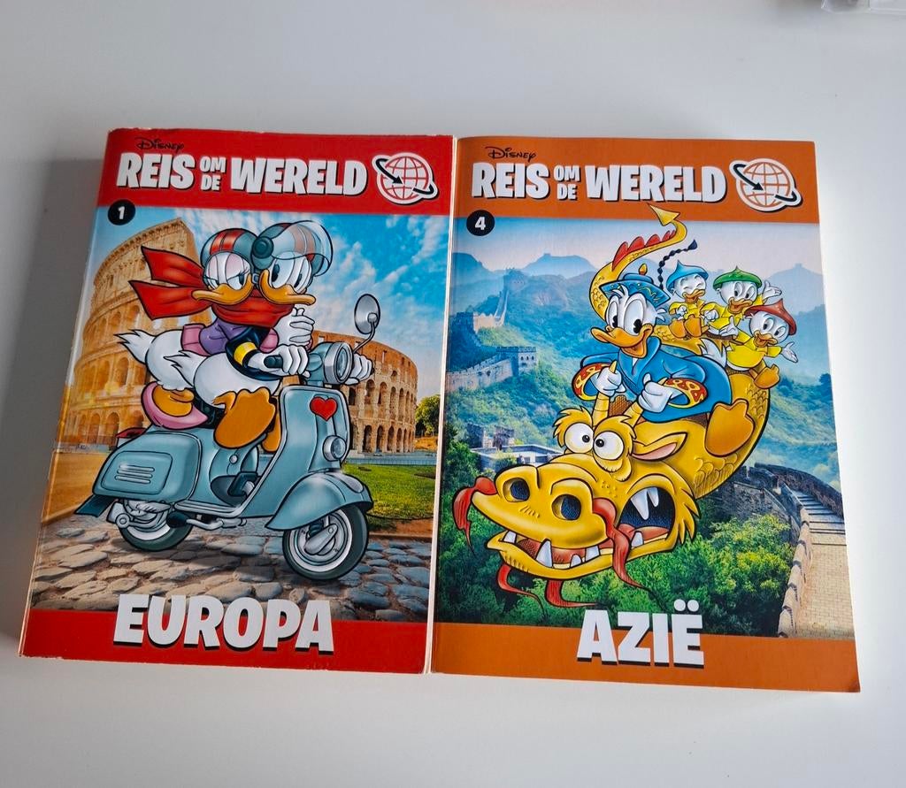Donald duck reis om de wereld pockets, Boeken, Meerdere comics, Ophalen, Zo goed als nieuw, Europa