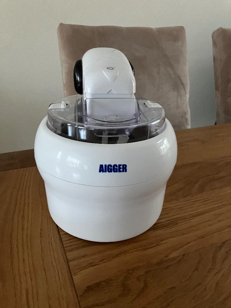 Aigger ijsmachine, Witgoed en Apparatuur, IJsmachines, Ophalen of Verzenden, Gebruikt