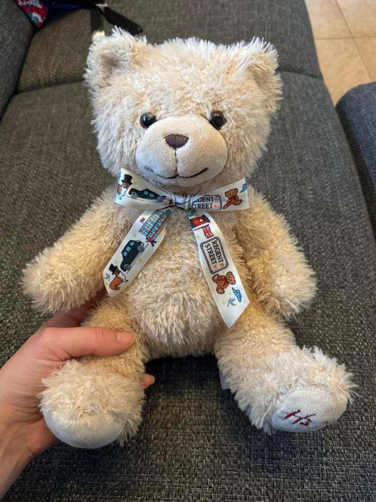 Hamleys Regent Street teddybeer beer knuffelbeer London, Ophalen of Verzenden, Zo goed als nieuw, Stoffen beer, Overige merken
