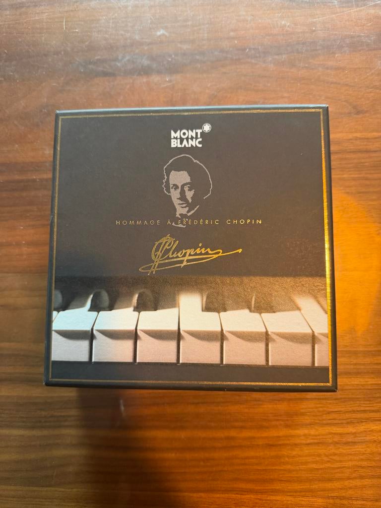 Montblanc meisterstuck chopin compleet, Ophalen of Verzenden, Zo goed als nieuw, Overige typen, Mont Blanc