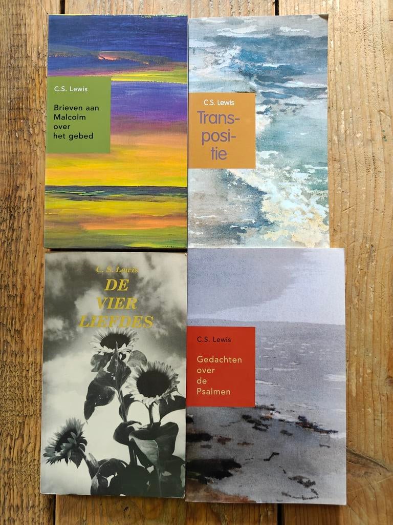 4 Boeken van C.S Lewis., Boeken, Ophalen of Verzenden, Zo goed als nieuw