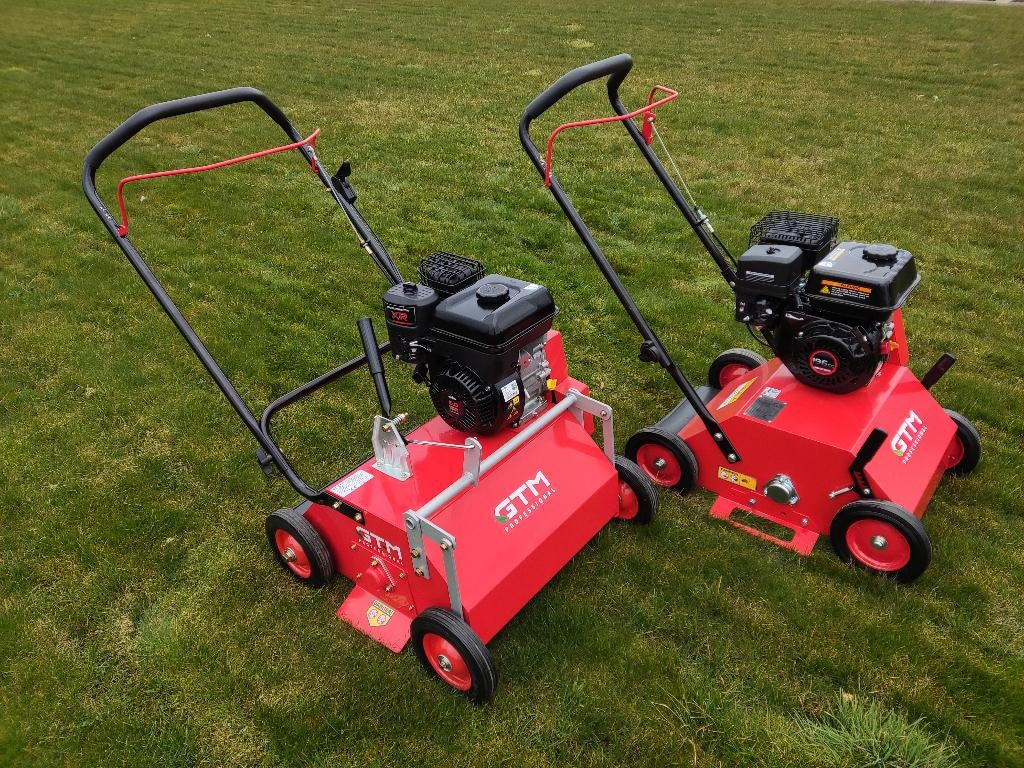 Nieuwe GTM verticuteermachines (type GTV 400 / 500), Benzine, GTM, GTM, GTM