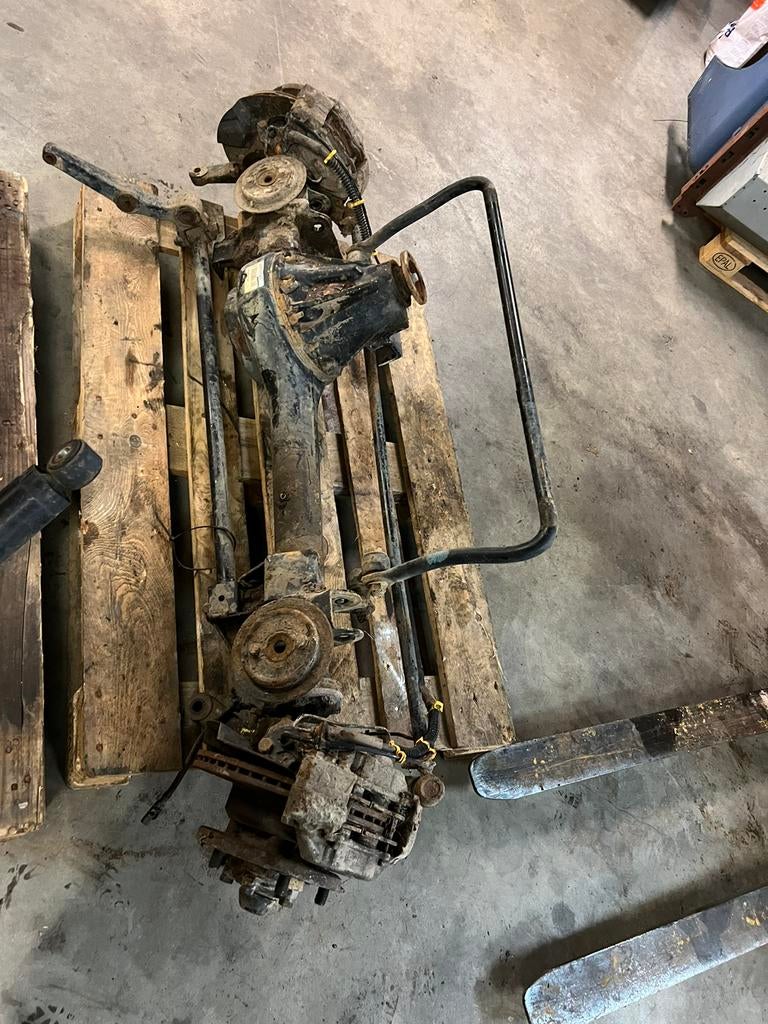 Land Rover defender 110 vooras, Ophalen, Gebruikt, Land Rover