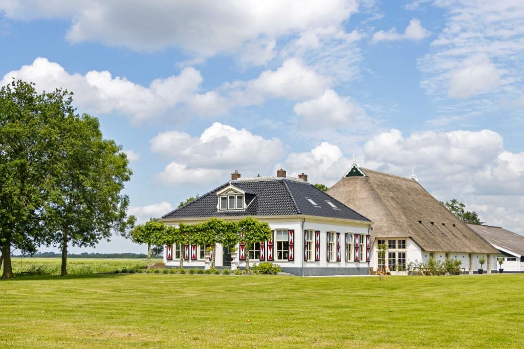 Landgoed Rijs - Uniek overnachten op Fries Landgoed, Vakantie, 4 of meer slaapkamers, Landelijk, Friesland, Wasmachine