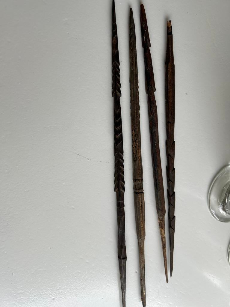 Antieke Australische Aboriginal Speerpunten, Antiek en Kunst, Kunst | Niet-Westerse kunst, Ophalen of Verzenden