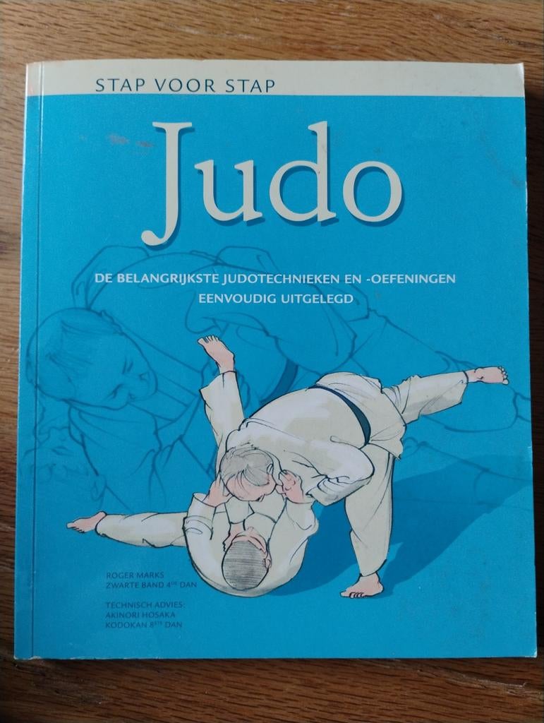 Stap voor Stap Judo - Leer de technieken!, Vechtsport, Ophalen of Verzenden, Roger Marks, Zo goed als nieuw