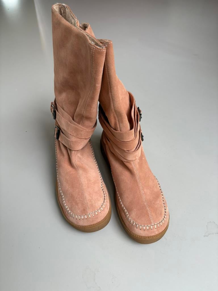 Oudroze laarsjes maat 40 NIEUW, Kleding | Dames, Schoenen, Hoge laarzen, Nieuw, Ophalen of Verzenden, Roze