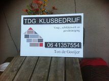 TDG Voeg en klusbedrijf & Voeg en Klusbedrijf De Gooyer, Garantie