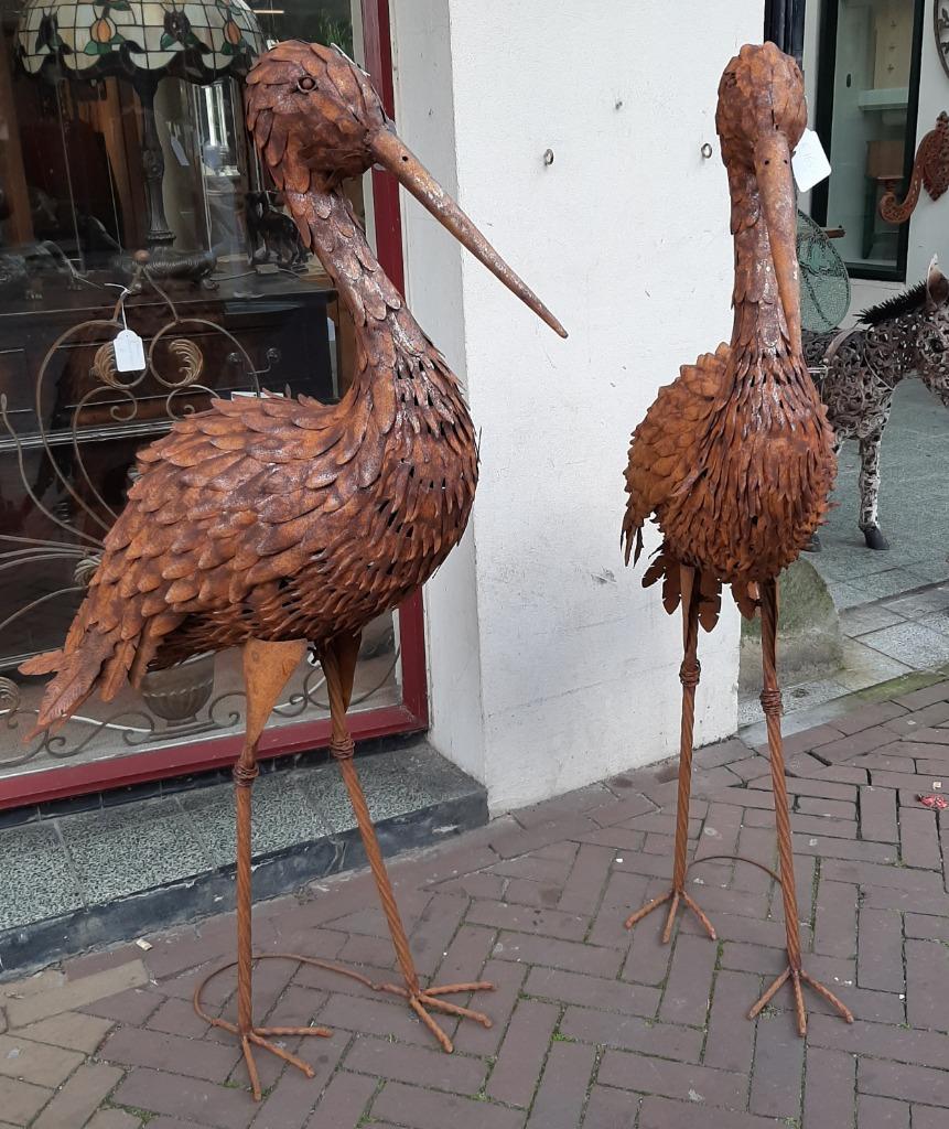 Stel ijzeren ooievaars, Gebruikt, Overige typen, NIET, Ophalen of Verzenden