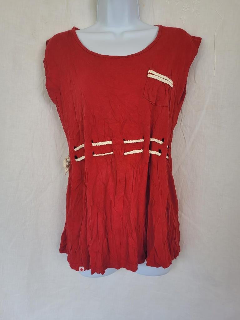 Apart rood damesshirt mt M merk Kling, Kleding | Dames, Maat 38/40 (M), ., Ophalen of Verzenden, Zo goed als nieuw