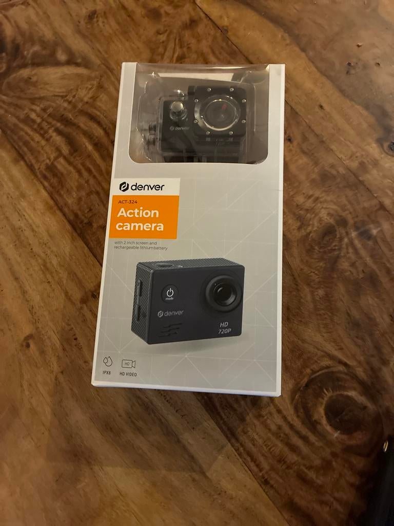 Denver ACT-324 Action Camera - Nieuw in doos, Ophalen, Nieuw, Overige merken