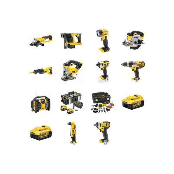 DeWALT mega voordeel 18v combiset DCK891M4 - 12-delig, Ophalen of Verzenden, Nieuw