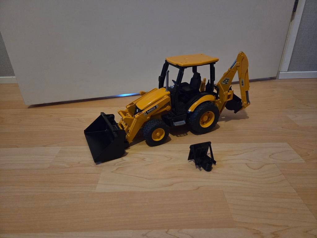 Bruder JCB Graafmachine, Ophalen, Zo goed als nieuw