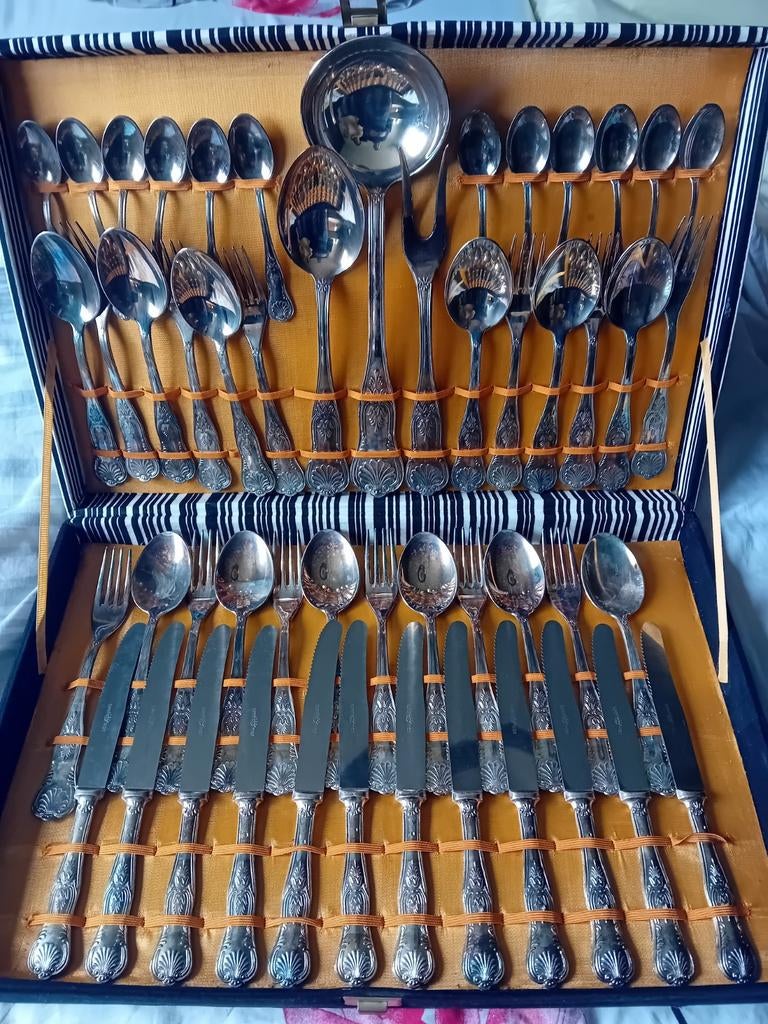 Vintage Bestekset Super Inox in Koffer, Ophalen