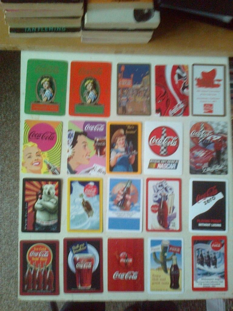 enkele kaart coca cola d, Ophalen of Verzenden, Joker(s)