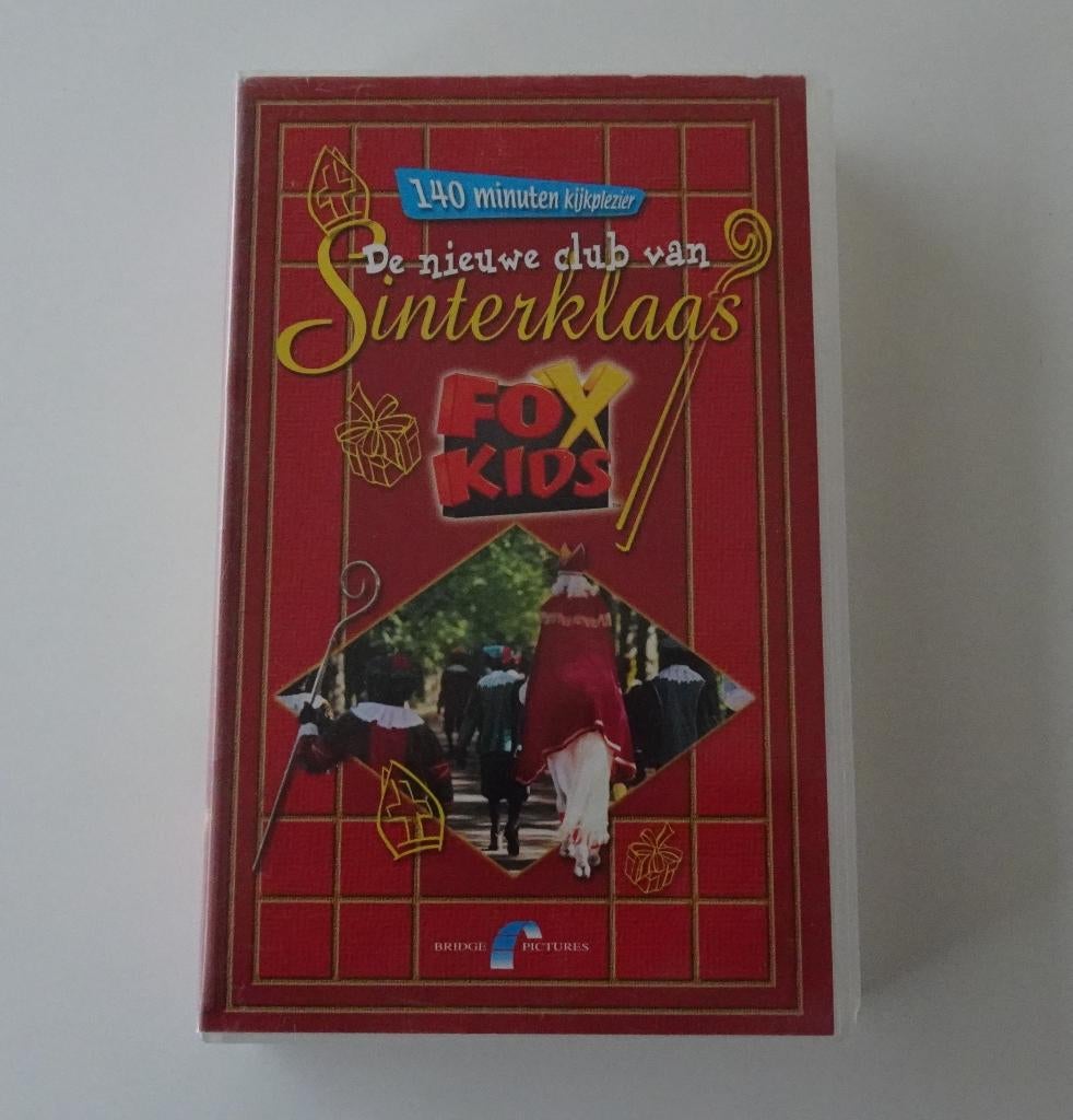 De Nieuwe Club van Sinterklaas - Fox Kids 2002 op VHS, Ophalen, Alle leeftijden, Kinderprogramma's en -films, Overige typen