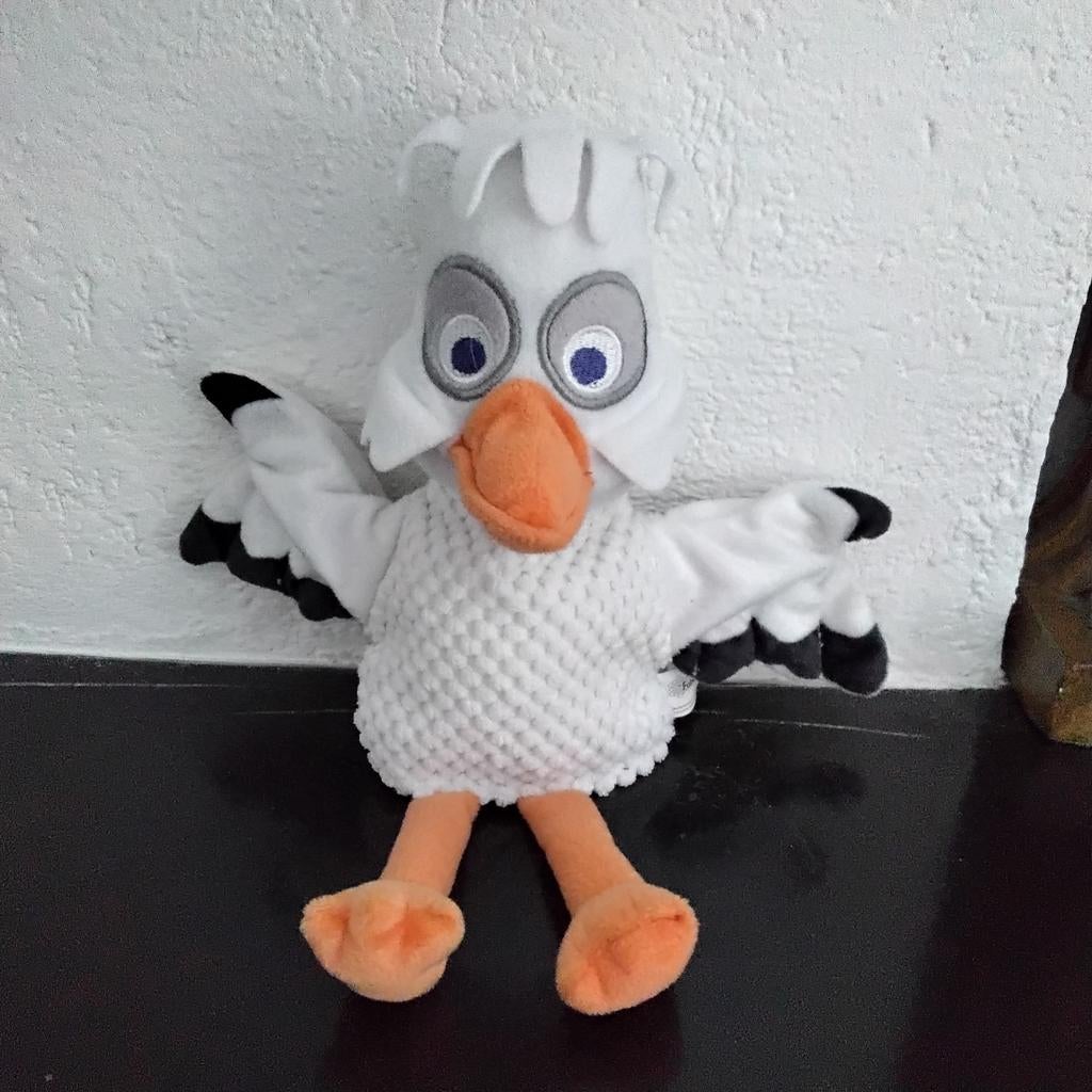 Juffrouw ooievaar fabeltjeskrant handpop, Kinderen en Baby's, Speelgoed | Poppen, Ophalen of Verzenden, Overige typen