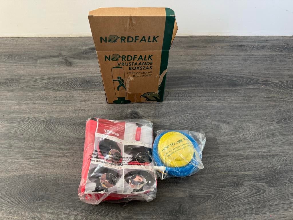 NordFalk Vrijstaande Bokszak, Ophalen of Verzenden, Nieuw, Boksbal