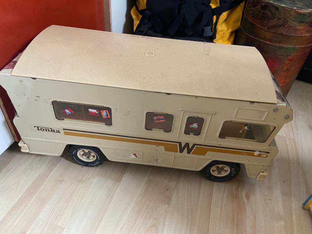 Tonka camper old vintage speelgoed, Ophalen