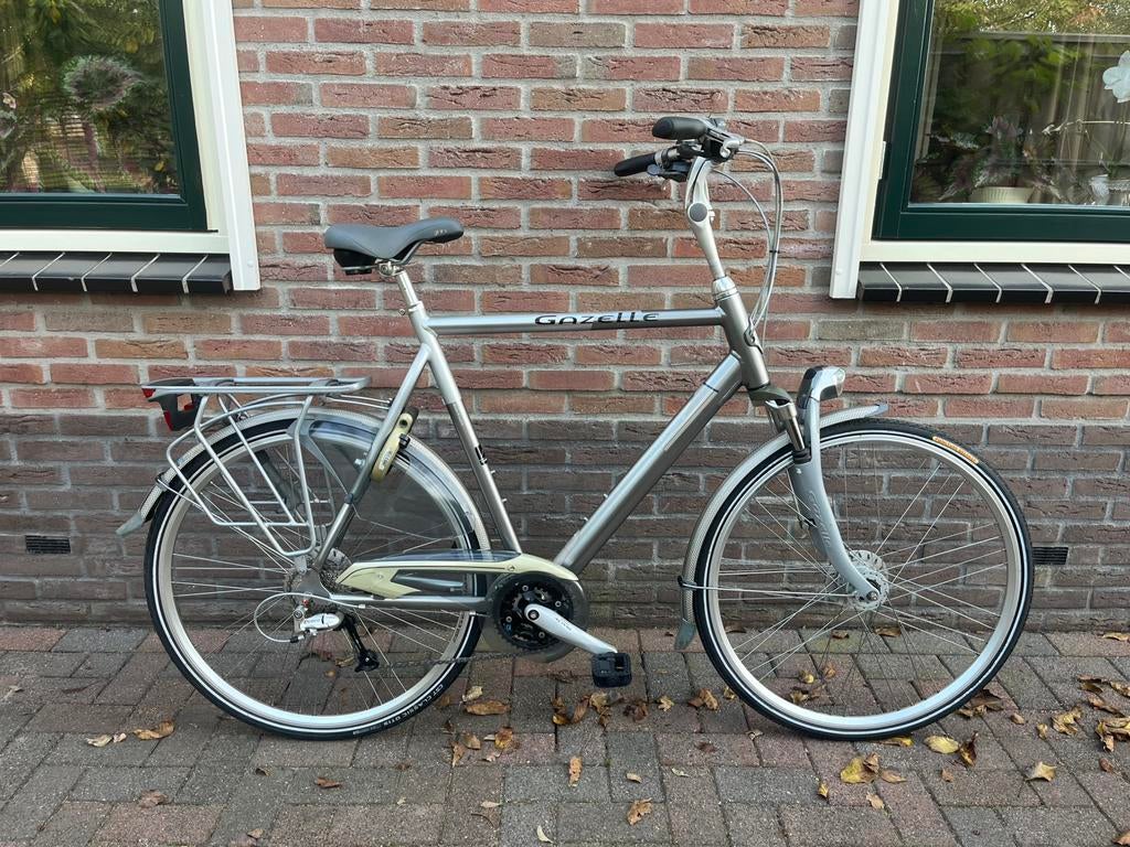 Prachtige lichtlopende Gazelle Luzern! 65 cm frame, 28 inch, Vering, Ophalen of Verzenden, Zo goed als nieuw