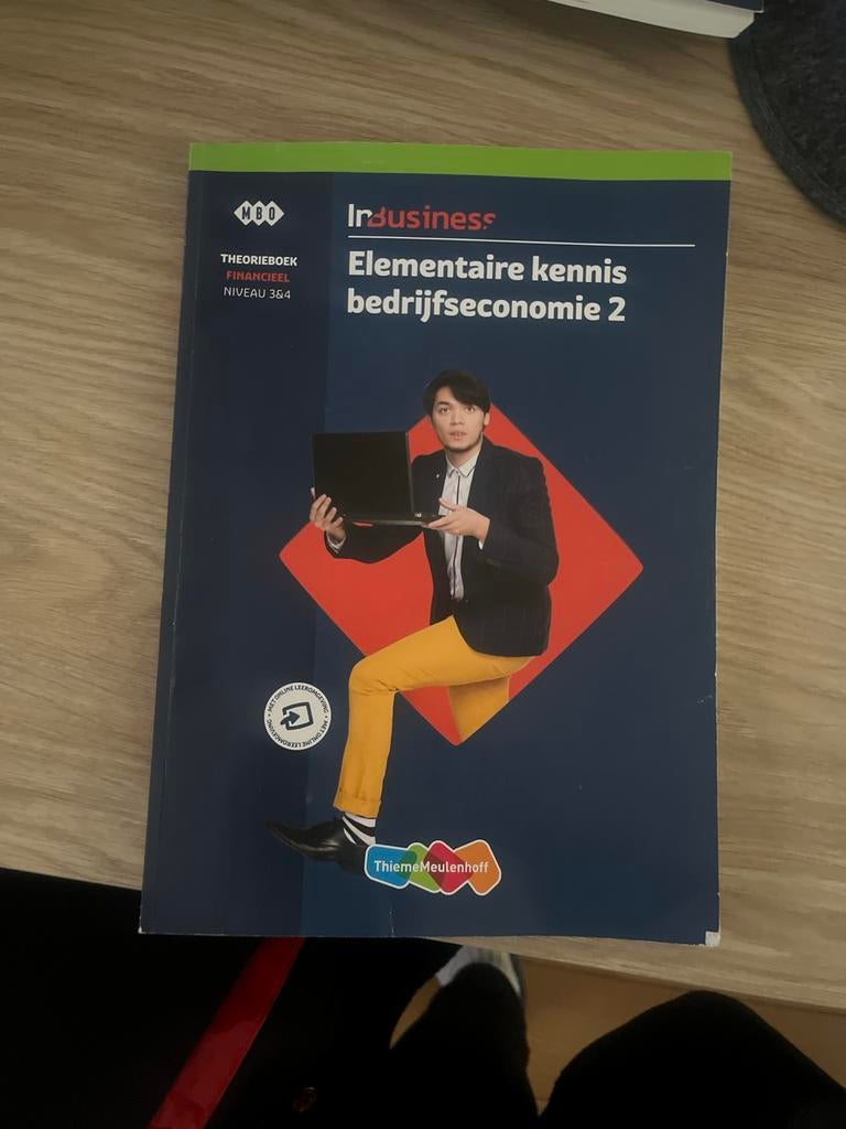 Inbusiness Elementaire kennis bedrijfseconomie 2, Boeken, Ophalen of Verzenden, Zo goed als nieuw, Economie en Marketing
