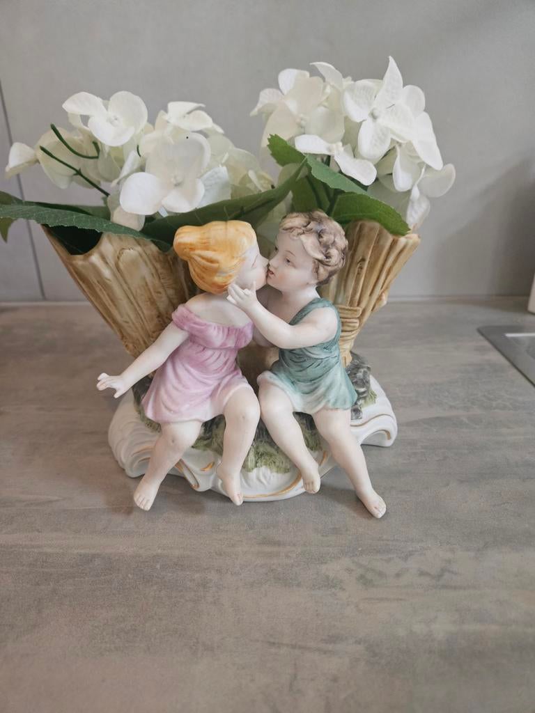Engelen bloempot, Ophalen of Verzenden