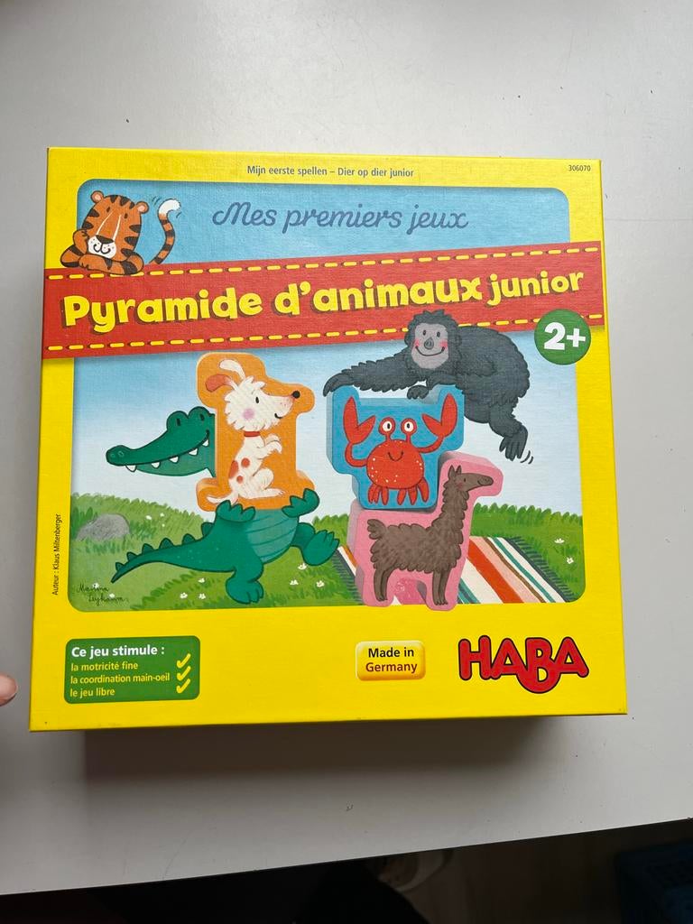 Haba Dierenpyramide - Stapelplezier!, Ophalen of Verzenden, Nieuw, Bouwen