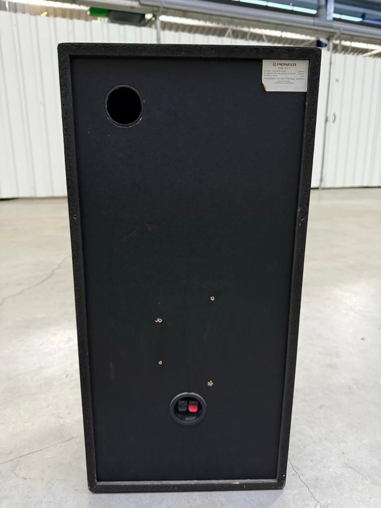 Pioneer CS-777 Luidsprekers - Vintage Topklasse, Audio, Tv en Foto, Luidsprekers, Gebruikt, 120 watt of meer, Front, Rear of Stereo speakers