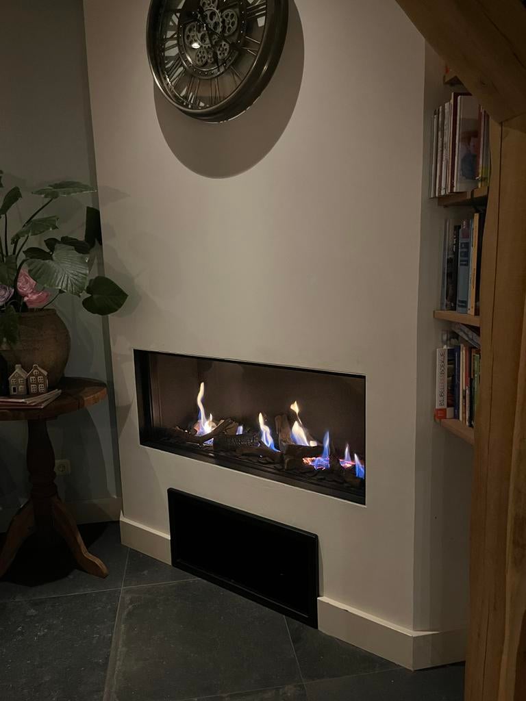 Grote Dru Inbouw Gashaard, Huis en Inrichting, Haarden, Gebruikt, Gashaard, Ophalen