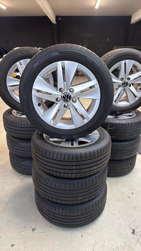 VW Golf 16 inch velgen 2x zomerset, Velg(en), 16 inch, Personenwagen, 205 mm