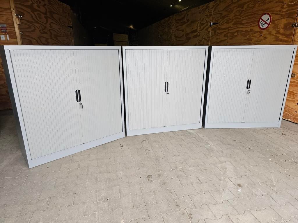 Serie grijze archiefkasten van Mibra (nog 1 stuk), Ophalen, Zo goed als nieuw, 25 tot 50 cm