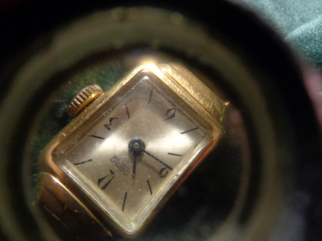 vintage dames polshorloge roll gold, Ophalen of Verzenden, Gebruikt