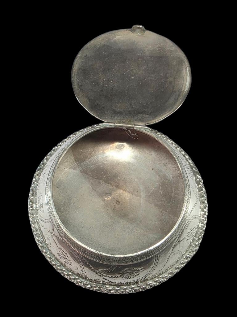 Zilver 19e eeuws Doosje Zeeuws Broekstuk, Verzenden, Zilver
