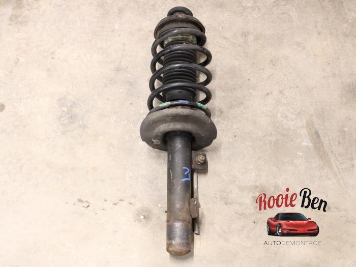 Schokdemperpoot links-voor van een Peugeot 207, Auto-onderdelen, Ophanging en Onderstel, Peugeot, Gebruikt, 3 maanden garantie