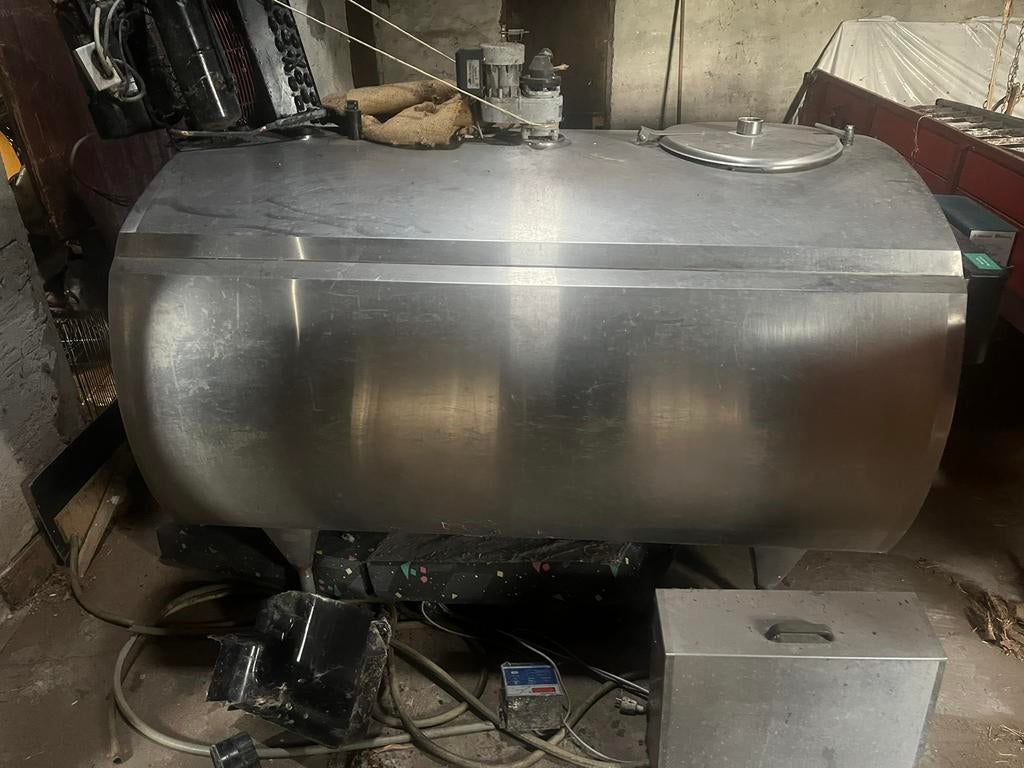 Melkkoeltank melktank 1500 ltr, Ophalen of Verzenden