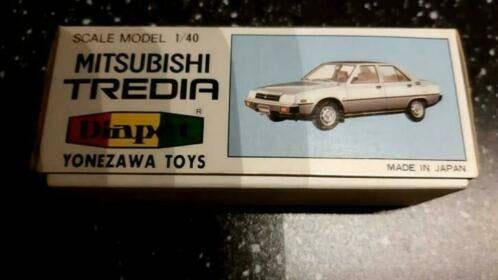 DIAPET MITSUBISHI TREDIA NR G-72 wit 1 op 40 YONEZAWA toys, Ophalen of Verzenden, Nieuw, Auto, Overige merken