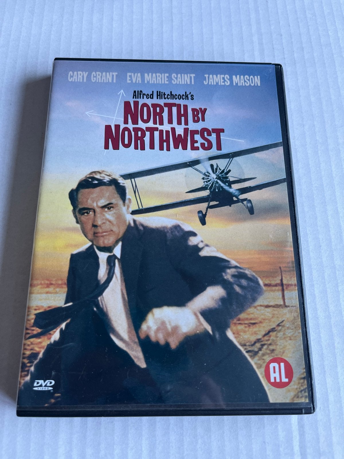 Alfred Hitchcock's North by Northwest DVD, Nederlands, Actiethriller, Ophalen of Verzenden, Vanaf 12 jaar