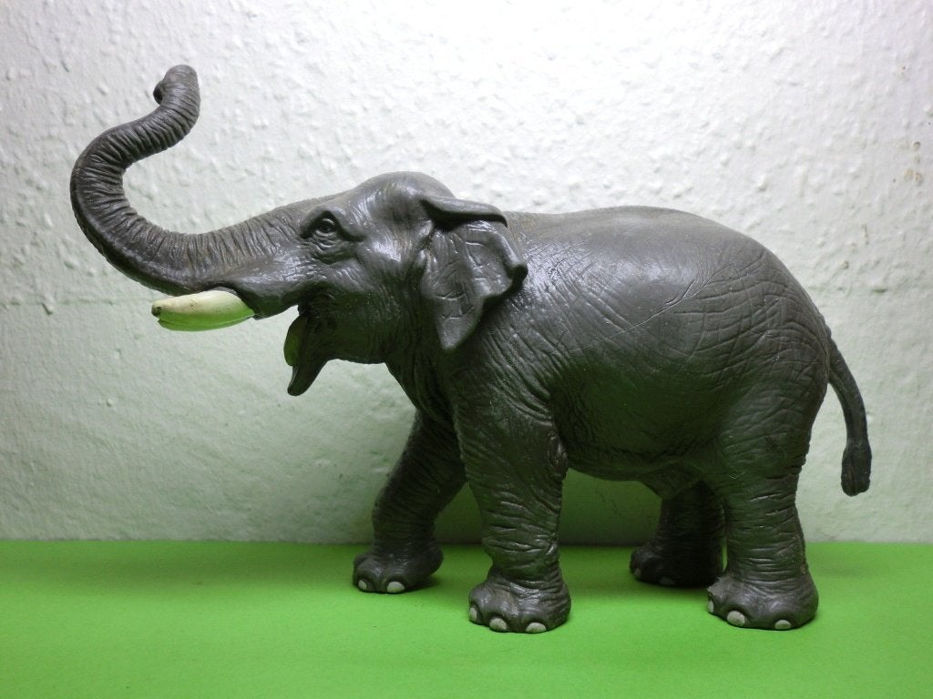 Schleich 14144 az olifant, dierfiguur, Verzenden, Gebruikt, Wild dier, Beeldje of Figuurtje