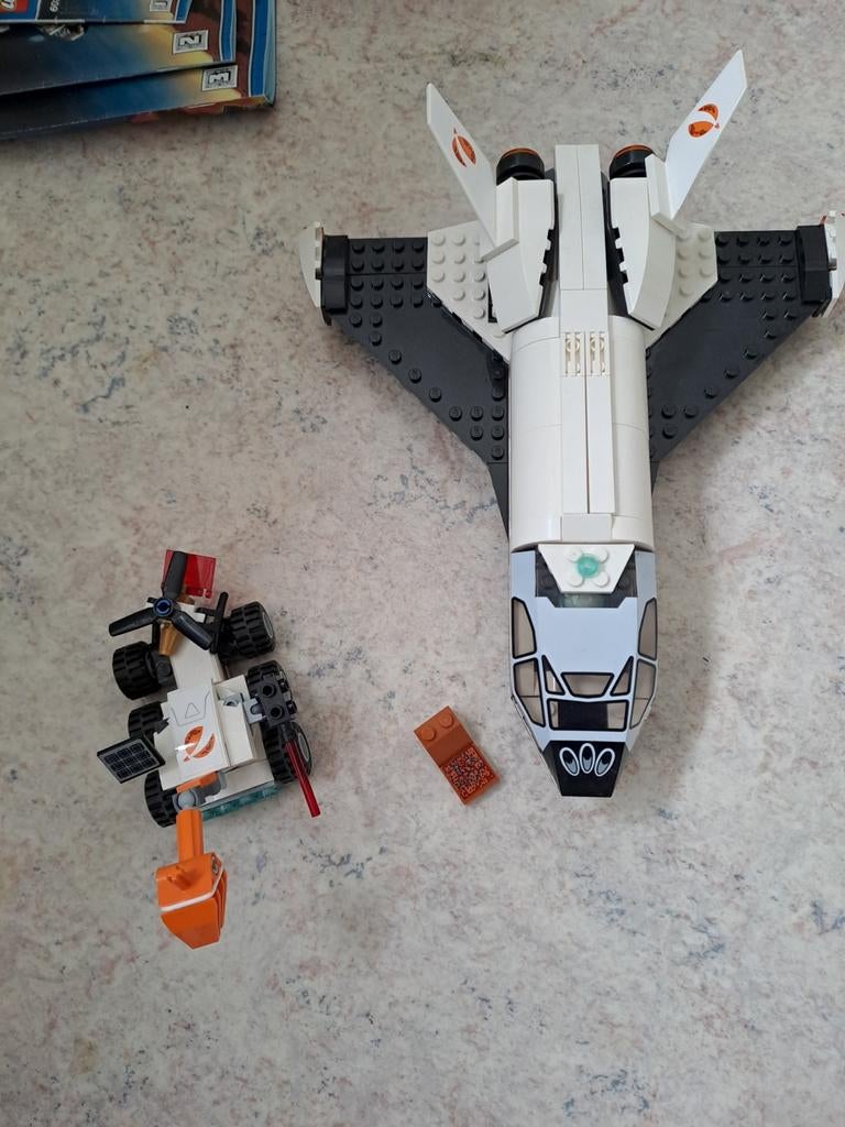 LEGO City Ruimte Shuttle en Rover Set, Ophalen, Zo goed als nieuw, Overige merken
