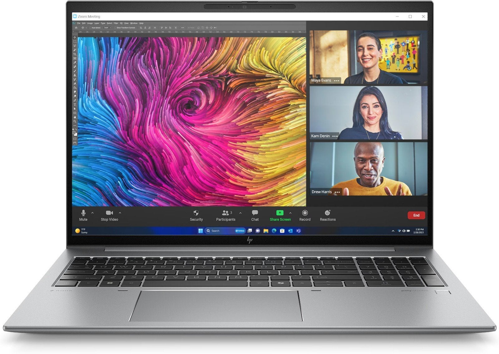 HP ZBook Firefly 16 inch G11 (98M73ET) Ultra 7 1TB 32GB RTX, Computers en Software, Windows Laptops, Ophalen, Met videokaart, HP Zbook