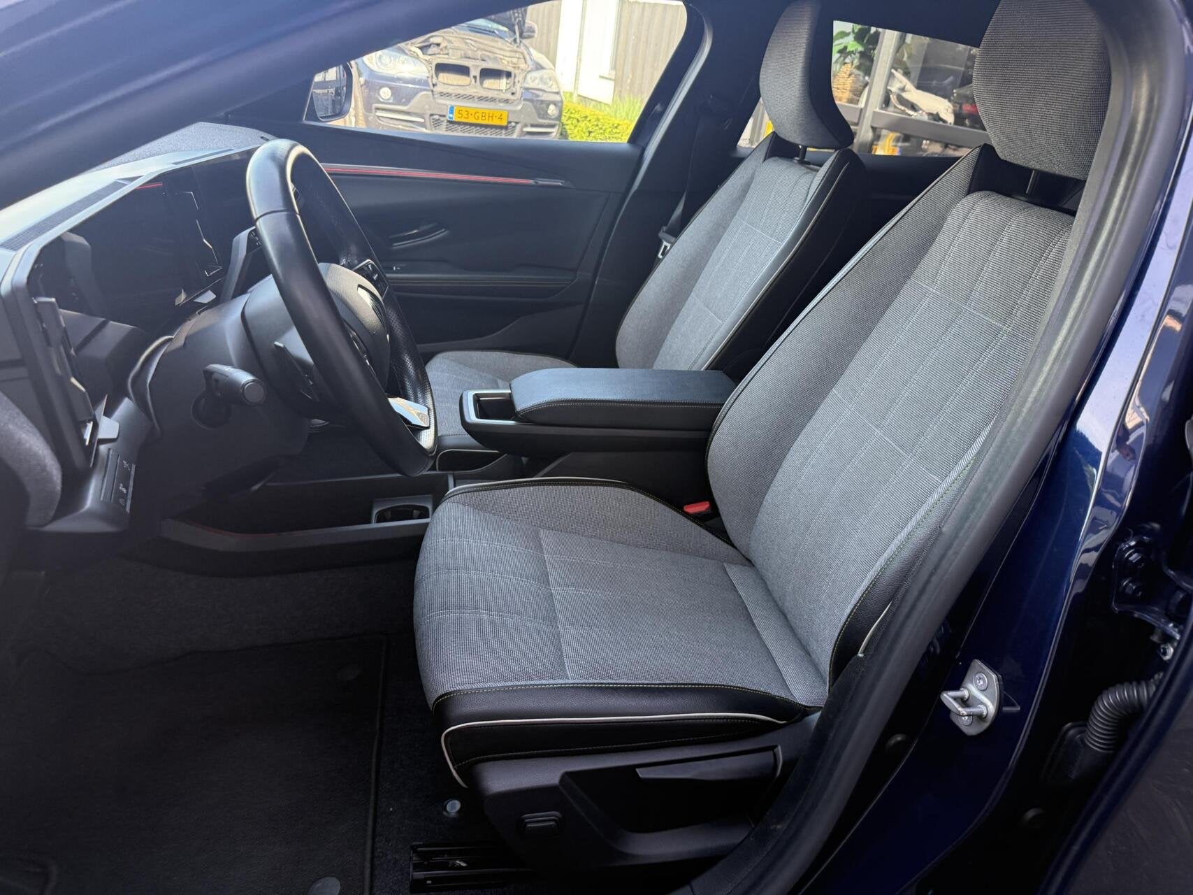 Renault Mégane E-Tech EV60 Optimum SOH 95% WARMTEP. STOEL+S, Auto's, 12 maanden, Blauw, Onderhoudsboekje, 900 kg